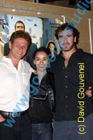 Thierry Binisti (Réalisateur), Rachida Brakni (Comédienne) et Eric Cantona (Comédien)