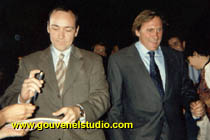 Kevin Spacey et Gérard Depardieu