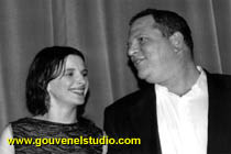 Juliette Binoche & Harvey Weinstein