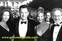 Rita Wilson, Tom Hanks, Kate Kapshaw & Steven Spielberg