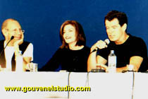 Waguih Takla, Ren&eacute; Russo & Pierce Brosnan 