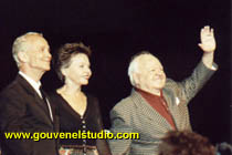 Joel Grey, Leslie Caron & Mickey Rooney 