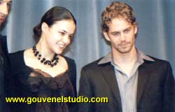 Michelle Rodriguez et Paul Walker