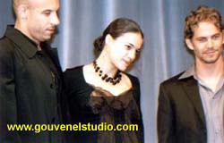 Vin Diesel, Michelle Rodriguez & Paul Walker
