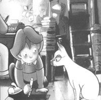 La petite mouette et le chat