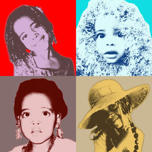 photo sur toile pop art