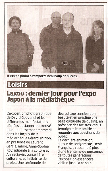 article Est Républicain 9 mars 2013