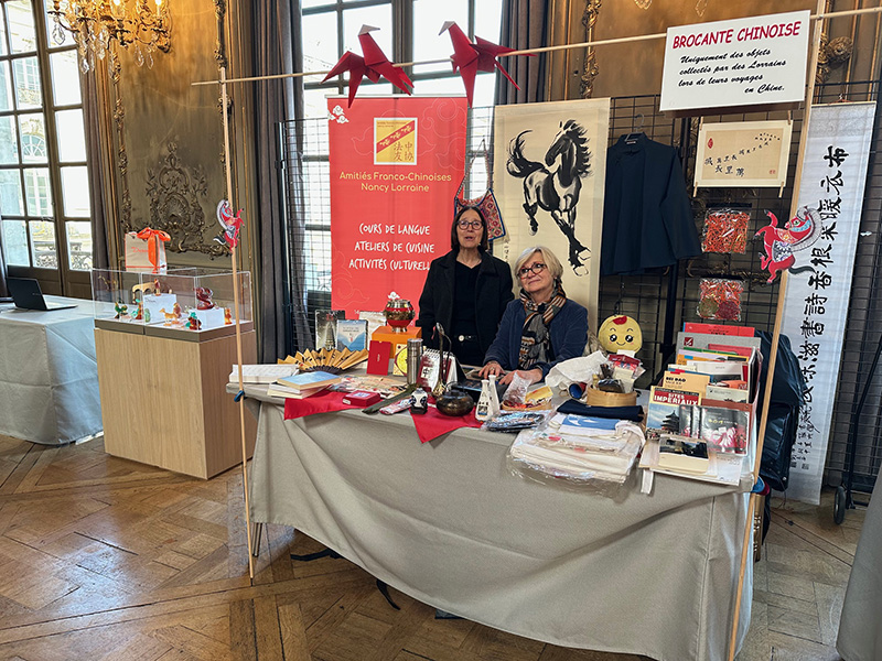 Stand Amiti&eacute;s Franco Chinoises Nancy Lorraine