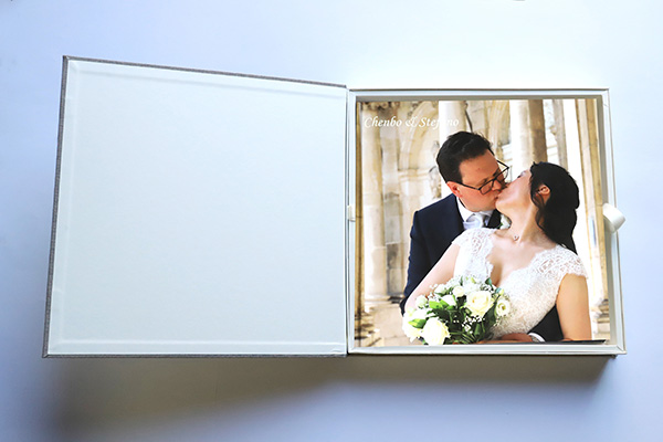 Livre de mariage 30 x 30 cm avec coffret