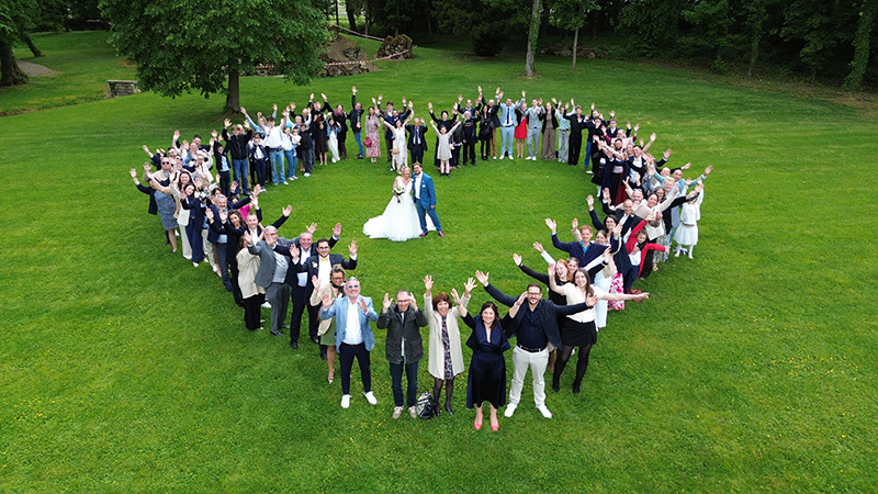 Photo a��rienne Grand Groupe par drone David Gouvenel