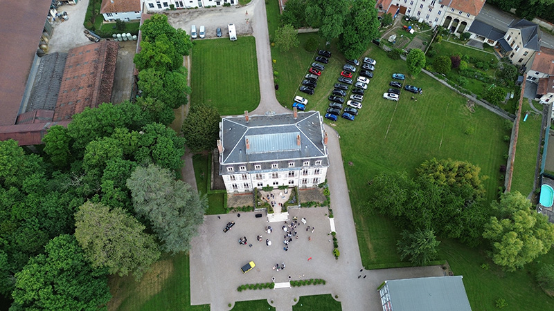 Photo a��rienne Grand Groupe par drone