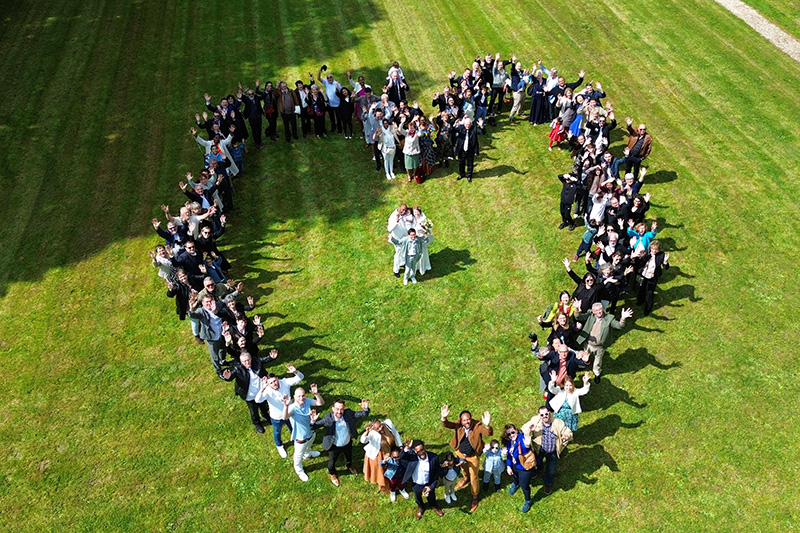 Photo arienne Grand Groupe par drone