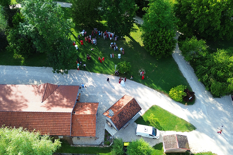 Photo arienne Grand Groupe par drone