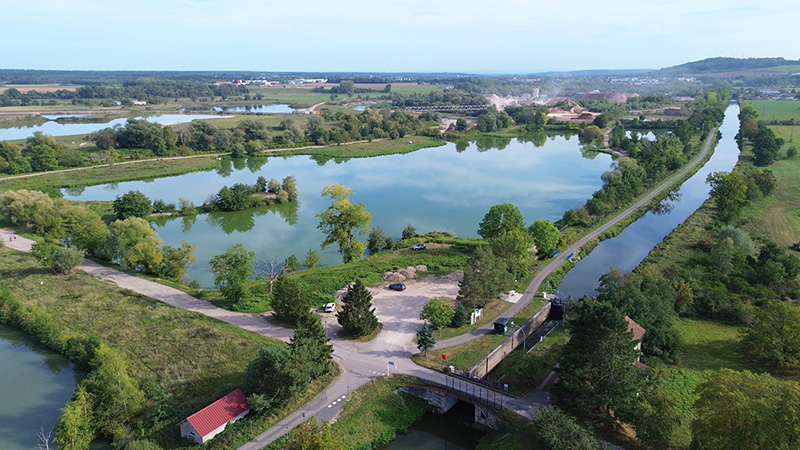 Photo aérienne par drone