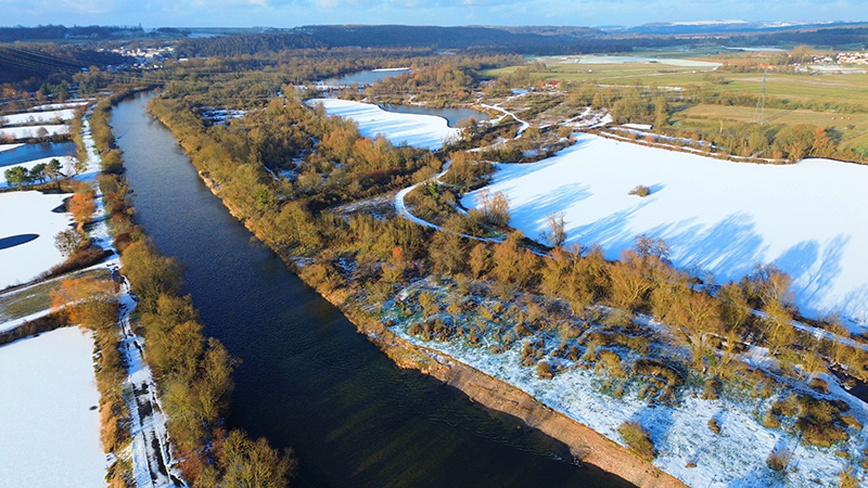 Photo aérienne par drone