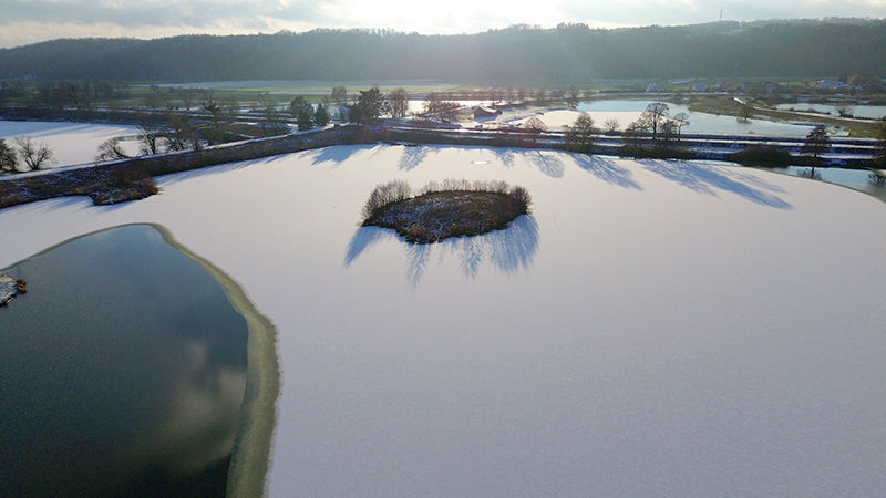 Photo aérienne par drone