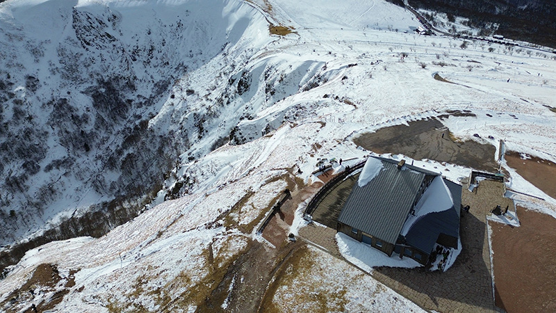 Photo aérienne par drone Hohneck Vosges