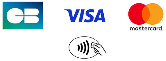 Cartes Bancaires : CB, Visa, Mastercard