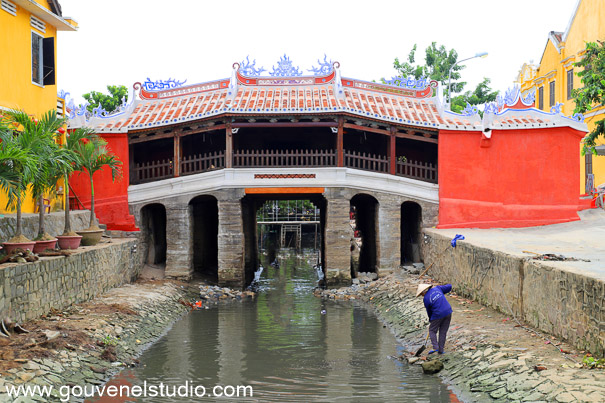 Vieille Ville : Pont Japonais - Hôi An