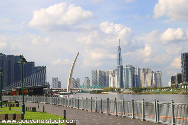 Pont Cau Ba Son - Hô Chi Minh Ville