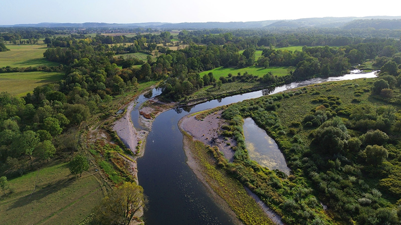 Photo aérienne par drone : Bainville-Aux-Miroirs
