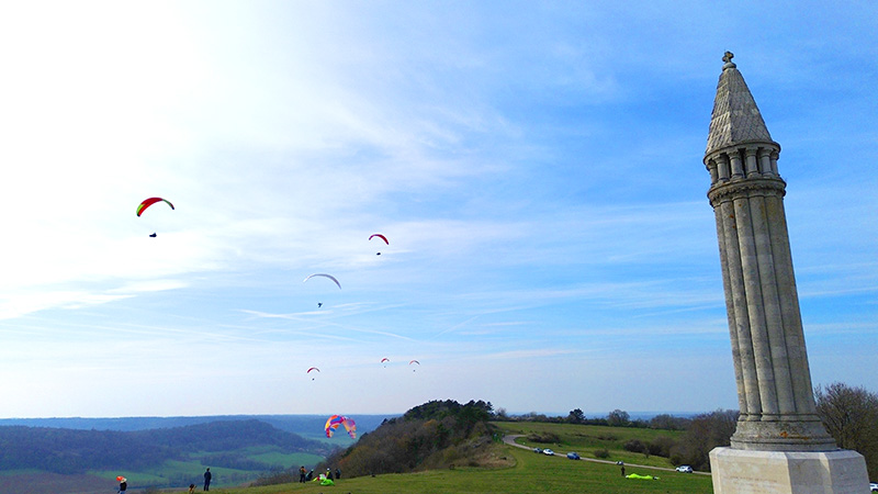 Photo aérienne par drone Colline de Sion photo David Gouvenel